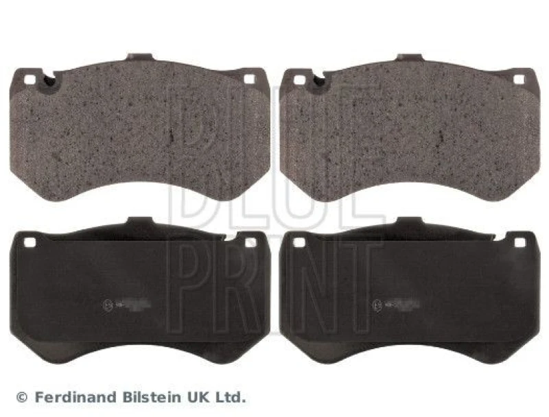 Image of Blue PRINT Brake pad set Blue PRINT ADU174271