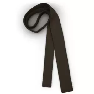 Image of Boss 6cm Knitted Tie Mens - Brown
