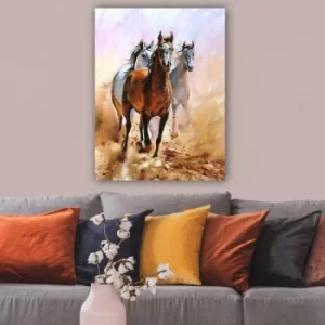 Image of 253909186_70100 Multicolor Decorative Canvas Painting