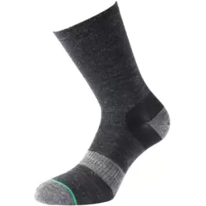 image of 1000 Mile - Approach Walking Sock Mens - Large - Charcoal - Charcoal