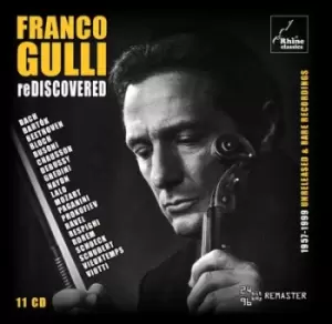 image of Franco Gulli Rediscovered 1957-1999 Unreleased & Rare Recordings by Franco Gulli CD Album