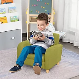 Image of Homcom Kids Sofa Green 444 x 49 mm