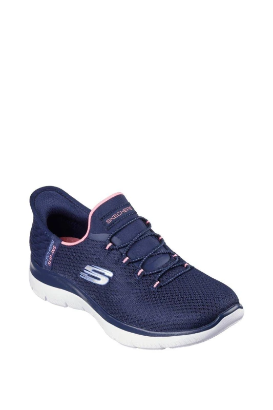 Image of Skechers Slip-Ins: Summits - Diamond Dream - Blue Blue 4