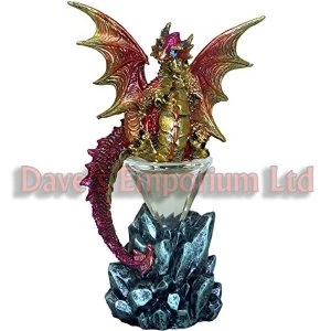 image of Mystic Legends Pink Dragon Sitting