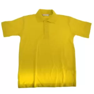 Image of Kustom Kit Klassic Childrens Superwash 60 Polo Shirt (Pack of 2) (11-12) (Canary)