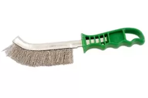 image of Abracs Plastic Handle Stainless Steel Brush Pk 4 Connect 32126