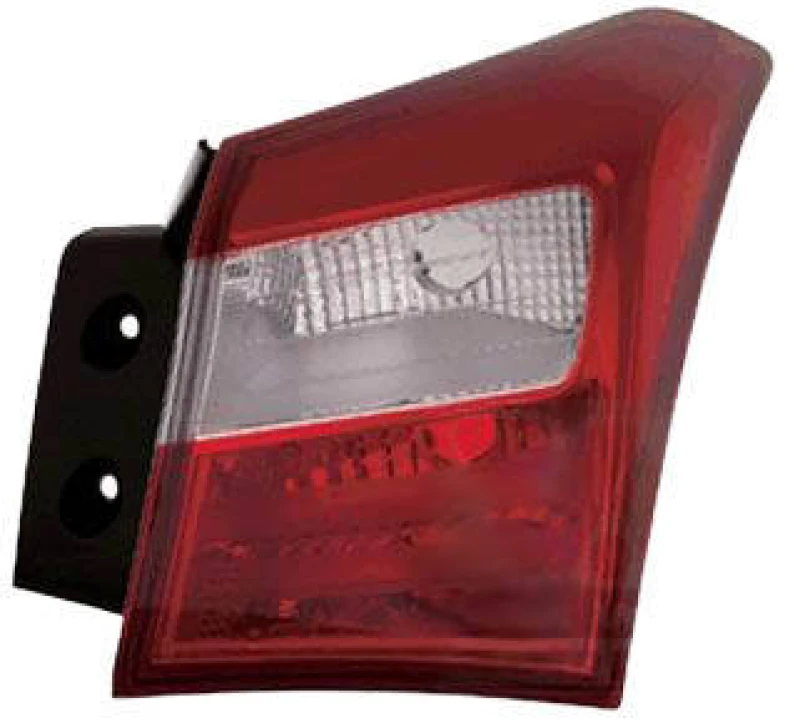 Image of VAN WEZEL 8244932 Rear light Outer section, without bulb holder, Right Combination Rearlight (391)