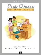 Image of basic piano library prep course for the young beginner lesson book level f