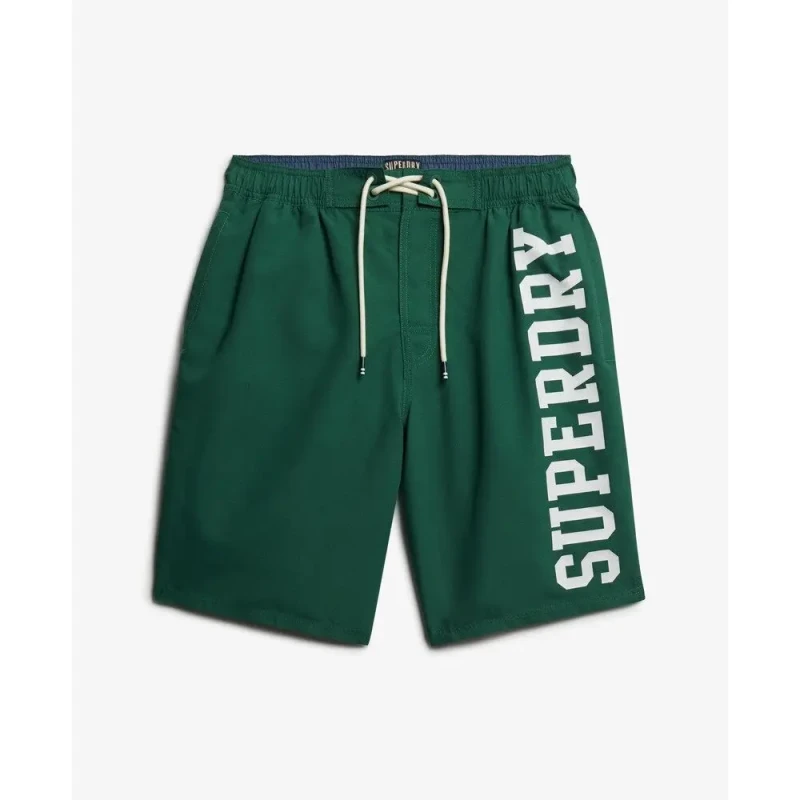 Image of Superdry Swim shorts Superdry Logo 19 Vert Male M