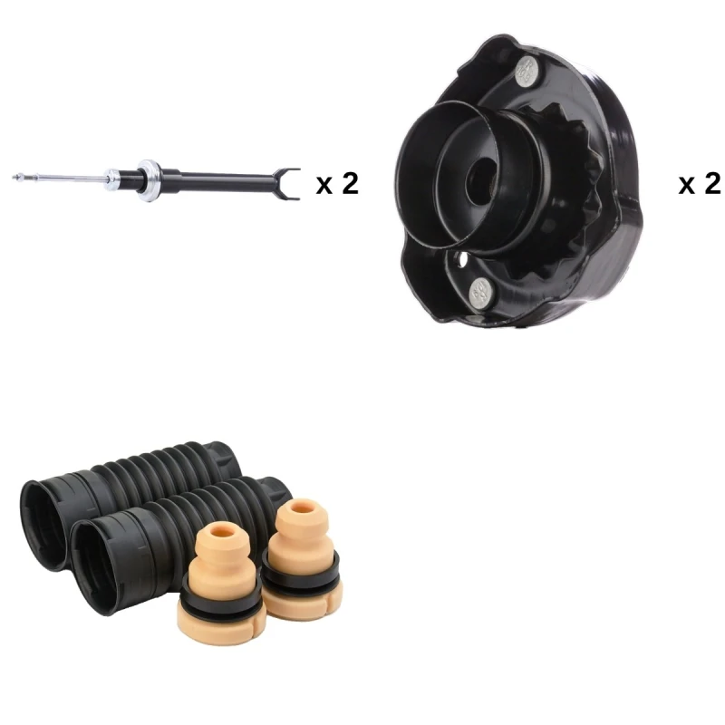 Image of RIDEX 1185S0017 Suspension Kit, shock absorber Suspension Kit,shock absorber (1185)