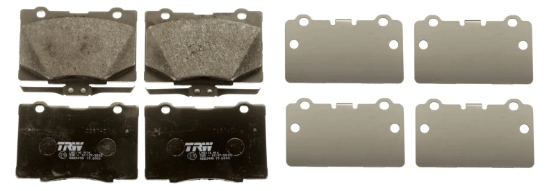 Image of TRW GDB3498 Brake pad set with acoustic wear warning Brake Pad Set,disc brake (402)