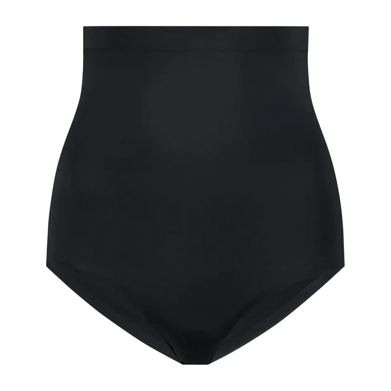 Image of Bye Bra High Waist Invisible Shaping Brief Black female L (12)