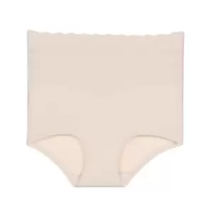 image of DIM BEAUTY LIFT CULOTTE womens Control knickers / Panties in Beige - Sizes UK 10,UK 12,UK 14,UK 16,UK 18,UK 20