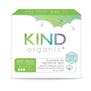 Image of Kind Organic Day Pads with Wings 10s