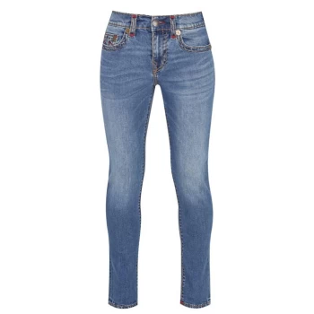Image of TRUE RELIGION Rocco Relaxed Skinny Jean - Blue