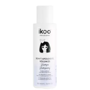 image of ikoo Shampoo Don't Apologize Volumize 100ml