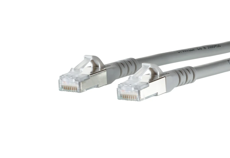 Image of METZ CONNECT Cat6A S/FTP. 0.5m networking cable Grey S/FTP (S-STP)