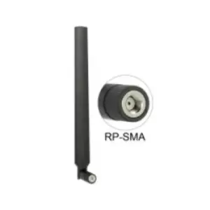 Image of Delock 88913 WiFi monopole antenna 7 dB 2.4 GHz, 5 GHz