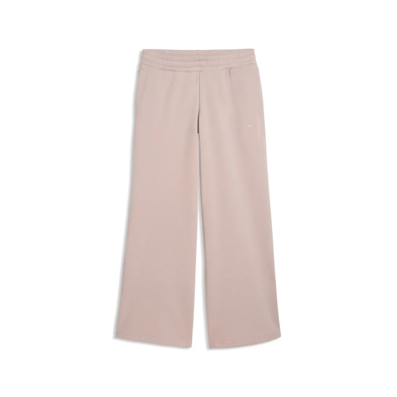 Image of Puma Wide leg womens joggers Puma Essentials Cat Standard FL Beige Female L