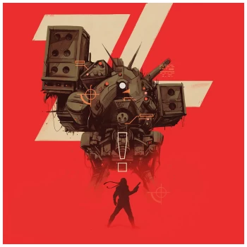 image of Mondo - Metal Gear 2: Solid Snake Original Video Game Soundtrack Red Galaxy Vinyl