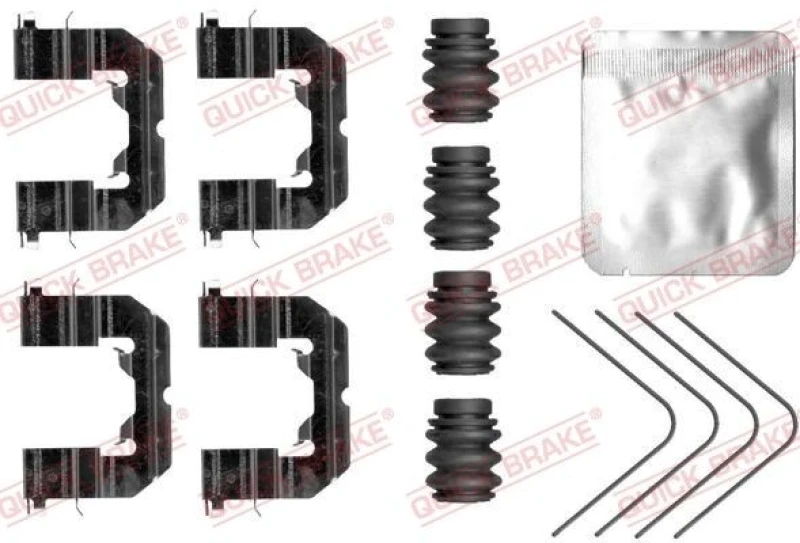 Image of QUICK BRAKE Brake pad fitting kit QUICK BRAKE 109-0118