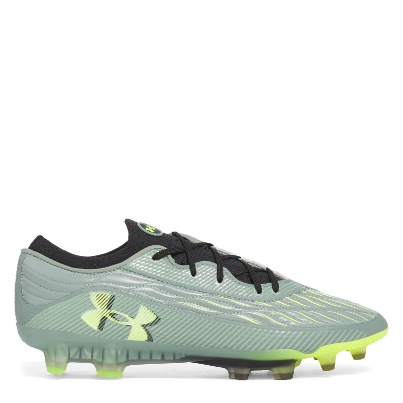 Image of Under Armour Kids Magnet Elite Firm Ground Football Boots Green male 5.5 (38.5)