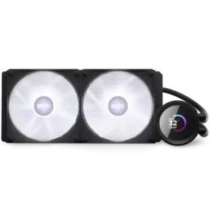 Image of NZXT Kraken 280 Black with RGB fans AIO Cooler - RL-KR280-B1