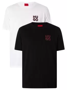 image of 2 Pack Dimento Outline Logo T-Shirts