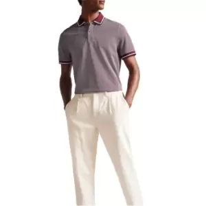 Image of Ted Baker Affric Polo Shirt Mens - Red