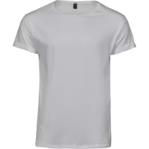 Image of Tee Jays Mens Roll-Up T-Shirt (XL) (White)