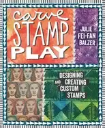 Image of carve stamp play designing and creating custom stamps