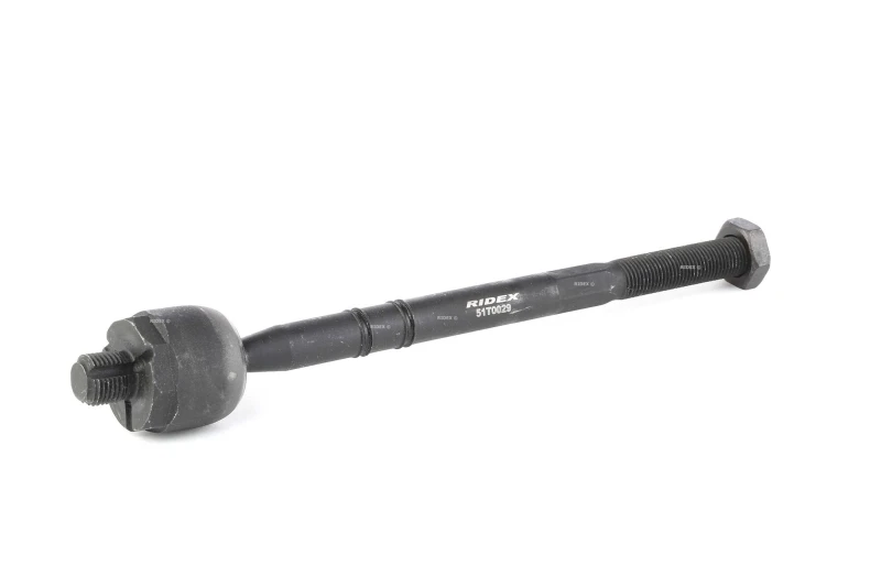 Image of RIDEX 51T0029 Inner Tie Rod Front axle both sides, with accessories Inner Tie Rod (51)