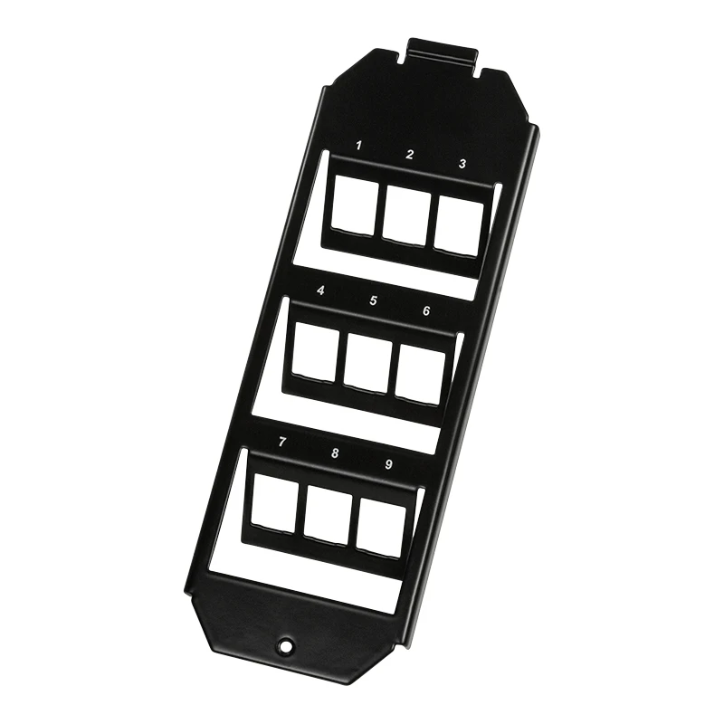 Image of LogiLink NK4061 wall plate/switch cover Black