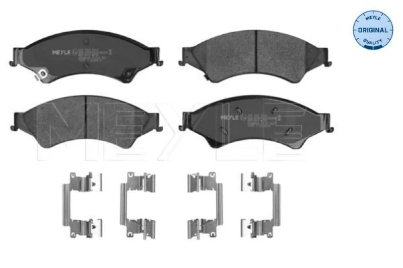 Image of Brake pad set MEYLE 025 256 3216