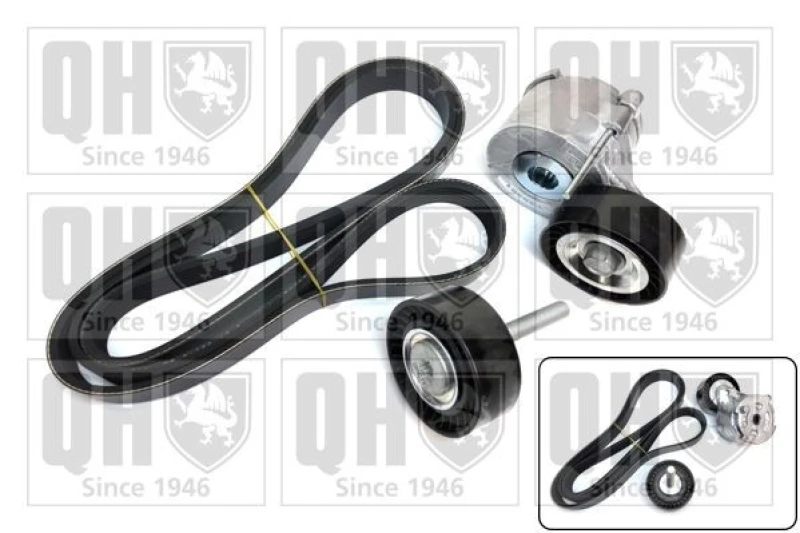 Image of QUINTON HAZELL V-Ribbed Belt Set QUINTON HAZELL QDK85