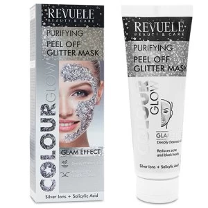 Image of Revuele Glitter Mask - Silver