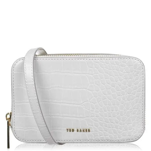 image of Ted Baker Double Zip Stina Camera Bag One Size Grey 77104925000