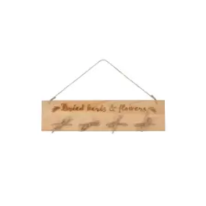 Image of Wooden Herb and Flower Drying Rack
