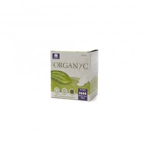 Image of Organyc Cotton Feminine Night Pads - Folded with Wings