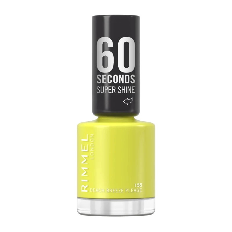 Image of Rimmel 60 Seconds Super Shine Nail Polish - 155 Beach Breeze Please