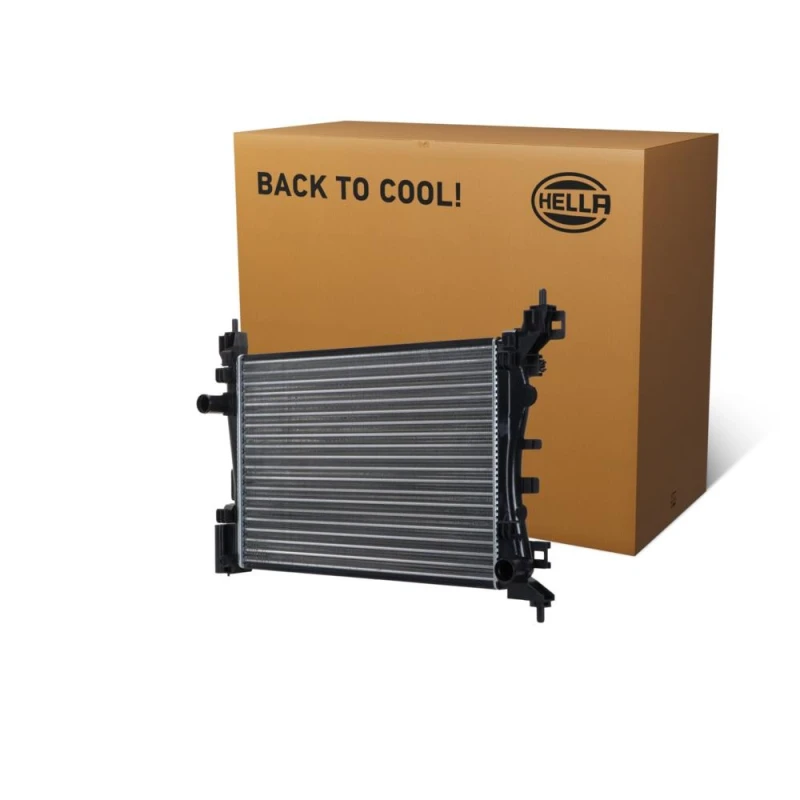 Image of HELLA Engine radiator HELLA 8MK 366 302-771