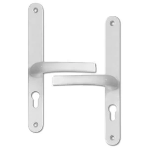 image of ASEC Offset 48/87mm PZ uPVC Door Handles - 270mm 240mm fixings