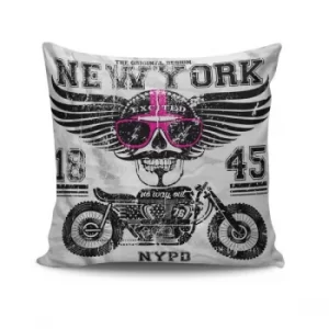Image of NKRLNT-081 Multicolor Cushion