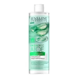 image of Eveline Organic Aloe + Collagen Cleansing Micellar Water 400ml