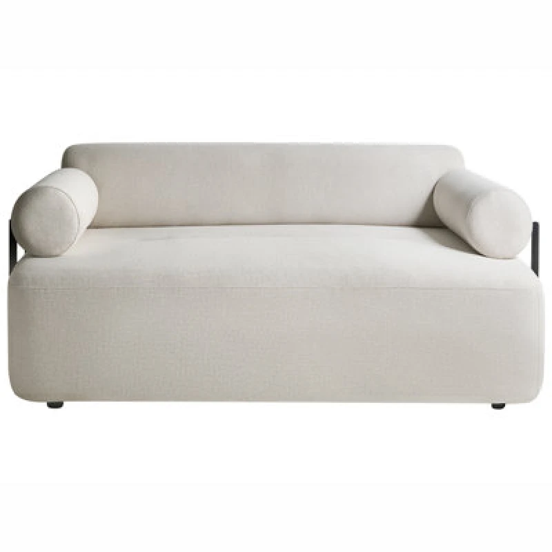 Image of Beliani Sofa 2 Seater Elva Fabric Off-White