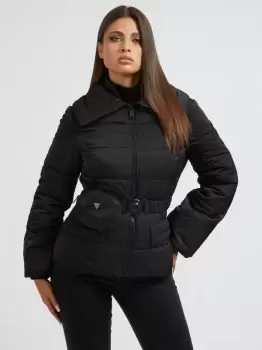 Image of Guess Belted Puffer