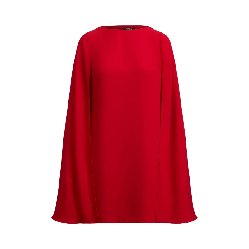 Image of Lauren by Ralph Lauren Womens Petra Mini Dress Ralph Red female 10 (S)