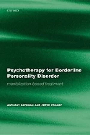Image of psychotherapy for borderline personality disorder mentalization based treat