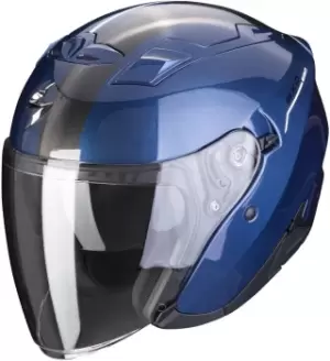Image of Scorpion EXO-230 SR Jet Helmet, blue, Size 2XL, blue, Size 2XL