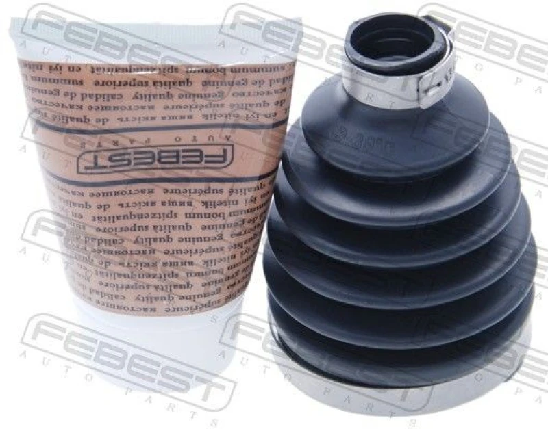Image of FEBEST 0417P-CWRR CV Boot Wheel Side, PVC PVC Bellow,drive shaft (194)